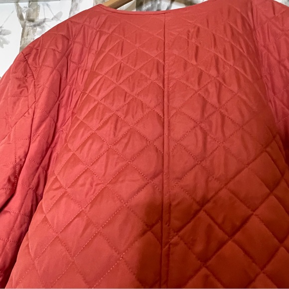 Croft & Barrow Womens 4X Button Front Quilted Lightweight. - Picture 8 of 8